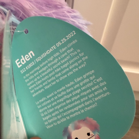12” Eden Squishmallow - Picture 2 of 2